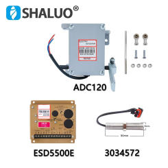 High Quality Actuator ADC120 Diesel Generator Engine Governor Kits 3034572 Pickup Speed Sensor ESD5500E Speed Controller