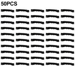 50Pcs Sawtooth Picture Frame Hanging With 100Pcs Screws Iron Picture Hangers Heavy Duty Strong Load-Bearing Capacity