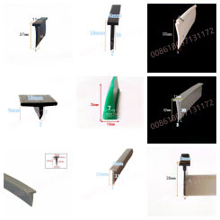 Gap Cover Silicone Rubber T Strip Door Window Cable Cover Solar Photovoltaic Sealing Bar Waterproof Heat Resist Black Grey Green