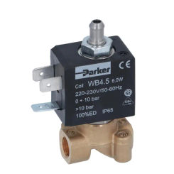 NUOVA SIMONELLI 04100076 SOLENOID VALVE PARKER 3-WAY 230V 50/60Hz