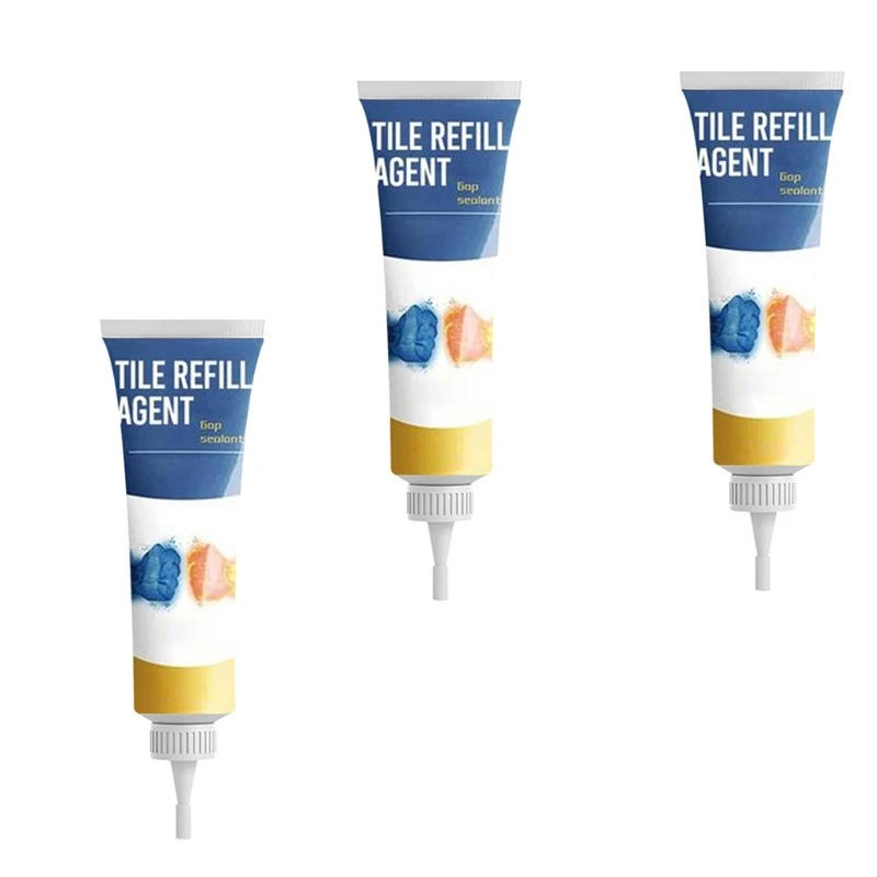 Description Picture 2 of itemWaterproof Tile p Repair Agent White Tile Refill Grout Pen Mouldproof Filling Agents Wall Porcelain Bathroom Paint Y5GB