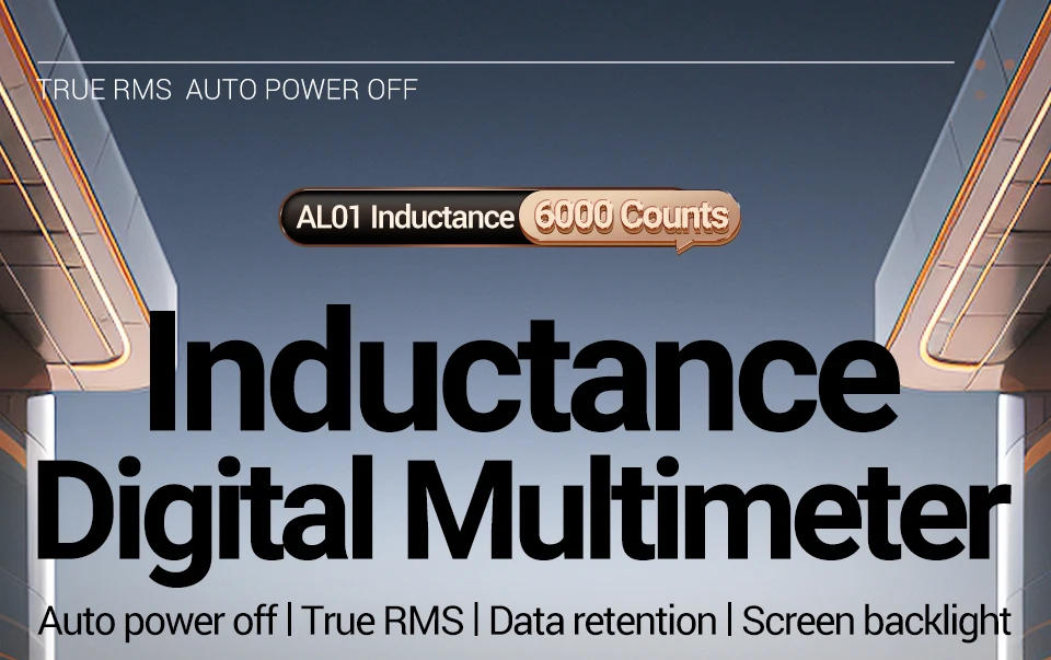 Description Picture 3 of itemANENG AL01 L Inductance Digital Multimeters True RMS NCV Handheld 6000 Counts Tester AC/DC Votage Current Resistance Ohm Tool