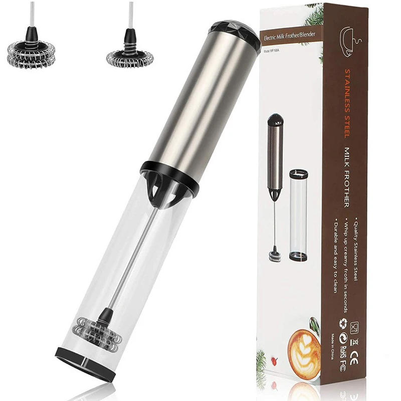 Description Picture 2 of itemElectric Milk Frother Whisk Handheld Coffee Blender Egg Beater Household Milk Shaker Mixer Whisk Tools Foy home