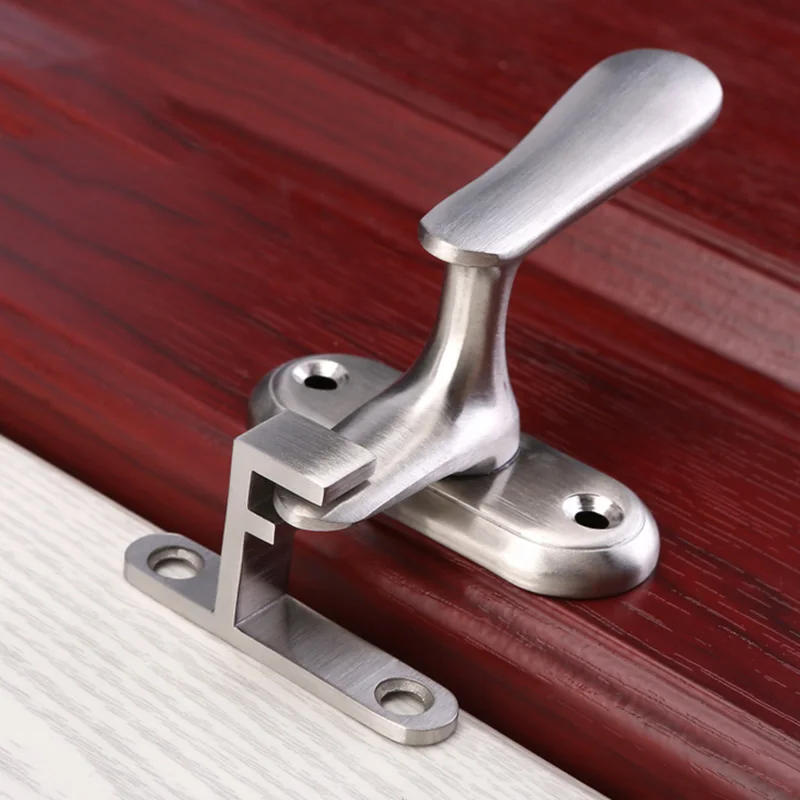 Description Picture 5 of itemThickened Stainless Steel Security Door Latch Guard Rotating Safety Door Lock  Room Study Bedroom Durable Practical