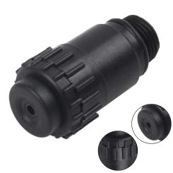 15.5mm Black Oil Plug Breathing Rod Vent Hat Air Compressor Pump Valve Accesories Air Tools Pneumatic Parts Fittings