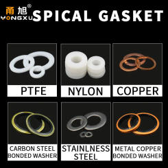 Gasket Copper Stainless Steel PTFE Metal Carbon Steel Bonded Washer Water pipe faucet gasket washer seal mesh filter