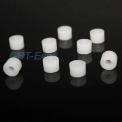 10/50/80Pcs White 2.5A Thickened Shaft Sleeve Plastic Bushing Axle Limit Plastic Spacer Washer Fit 2.5mm Diameter Shaft Tightly