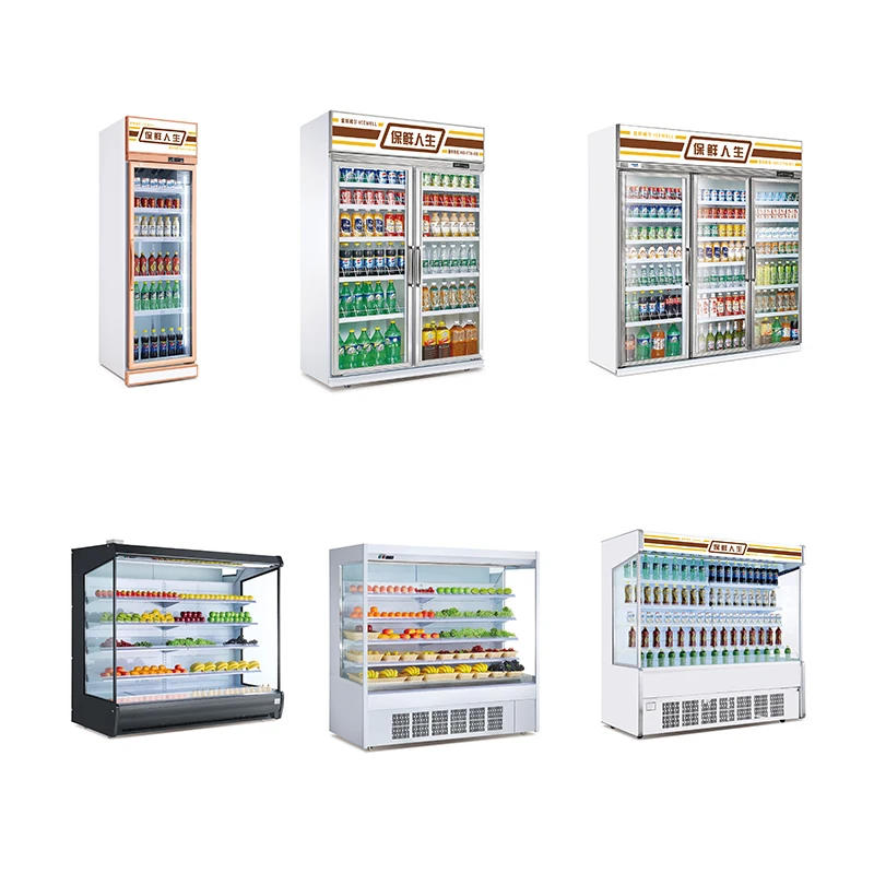 Description Picture 4 of item1500L Commercial stainless steel kitchen refrigerationr double temperature air cooler freezer and chiller commercial fridge