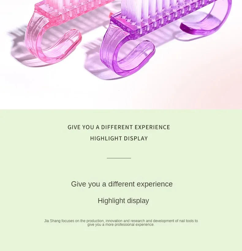 Description Picture 3 of item50Pcs/Lot Cleaning Nail Brush Tools Colorful Plastic Dust Cleaner Brushes Nail Art Manicure Pedicure Powder Soft Remover