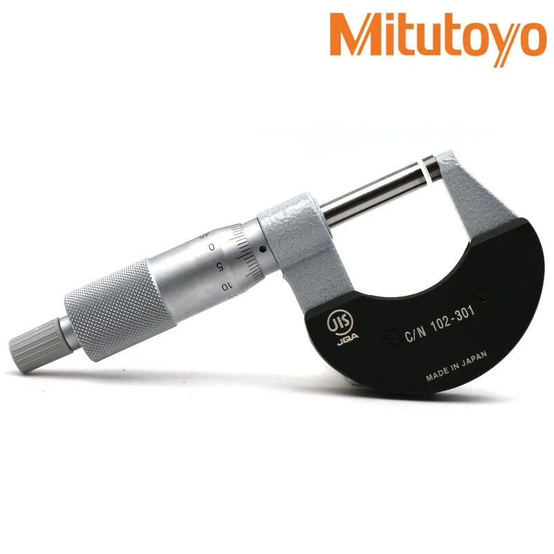 Description Picture 5 of itemMitutoyo Original Outside Micrometers,Heat-insulated frame,102-301 0-25mm,102-302 25-50mm,graduation 0.01mm