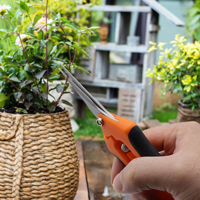 Description Picture 6 of itemTrimming Scissors With Spring-Loaded Easy Cutting Electrical Cable Notch For Tree Branch Hedge