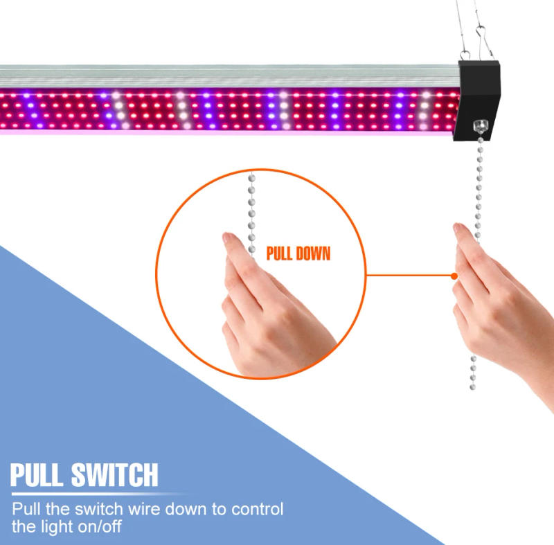 Description Picture 6 of item110V Grow Lamp LED Plant Light Phytolamp Full Spectrum Planting Bulbs With Tripod Indoor Seedlings Hydroponic Phyto Lighting