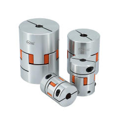 LF Four Jaw D105L140 Coupler Aluminium Plum Flexible Shaft Coupling Stepper Motor Connector CNC 20/22/25/30/35/38/45/55/60mm
