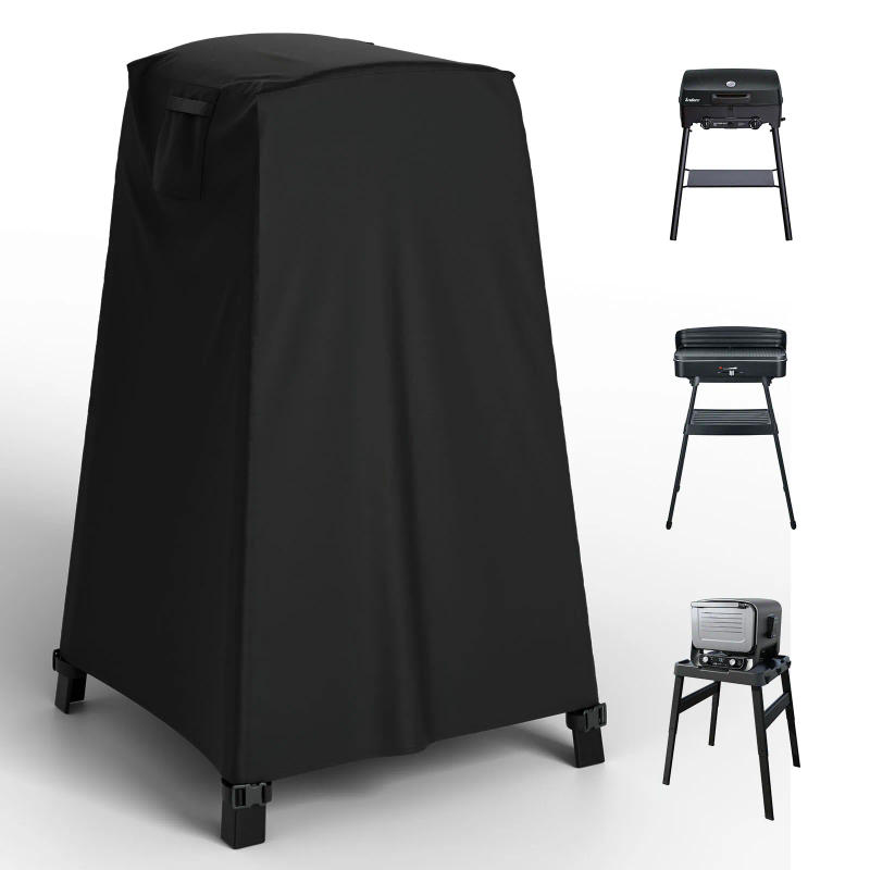 Description Picture 2 of item600d BBQ Grill Barbeque Cover Anti-Dust Waterproof Weber Heavy Duty Charbroil BBQ Cover Outdoor Rain Protective Barbecue Cover