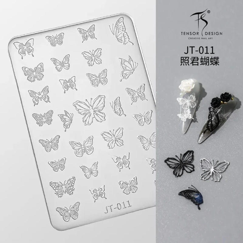 Description Picture 6 of itemChic Star Moon Butterfly Bowknot Fine Workmanship DIY Silicone Carving Mold Mould Nail Art Accessories Manicure Tool Templates