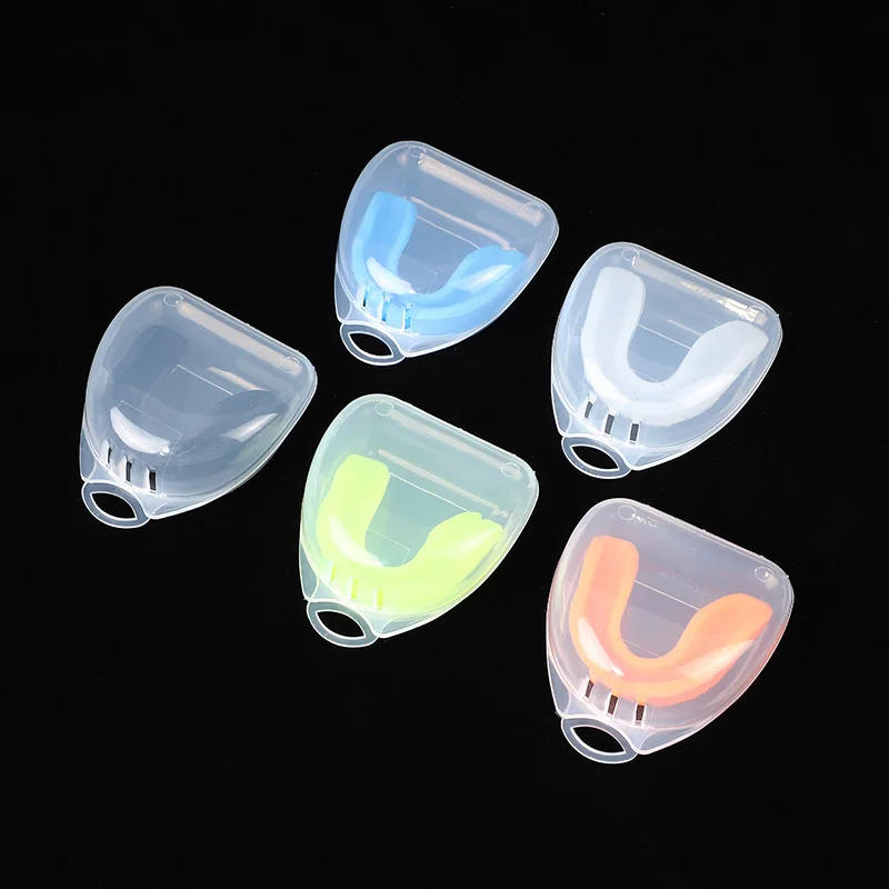 Description Picture 5 of itemProfessional Silica Gel Mouth Guard for Sports, Teeth Protector for Kids and Adults Ideal for Basketball Rugby Boxing and Karate