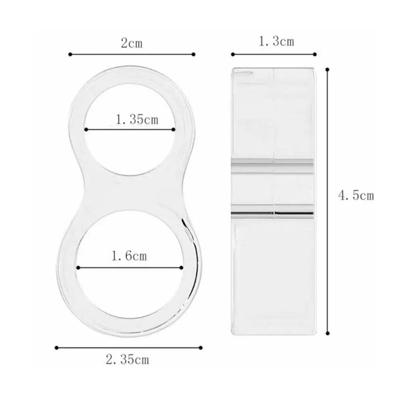 Description Picture 3 of item1/4Pcs Anti-collision Door Stopper Punch-free Door Stop Transparent Protection Door Knob Bumper Walls Furniture Protector Pad