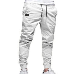 New Men's Casual Fashion Pants Streetwear Sportswear Skinny Male Trousers Gyms Tracksuits Bottoms Hip Hop Joggers Sweatpants