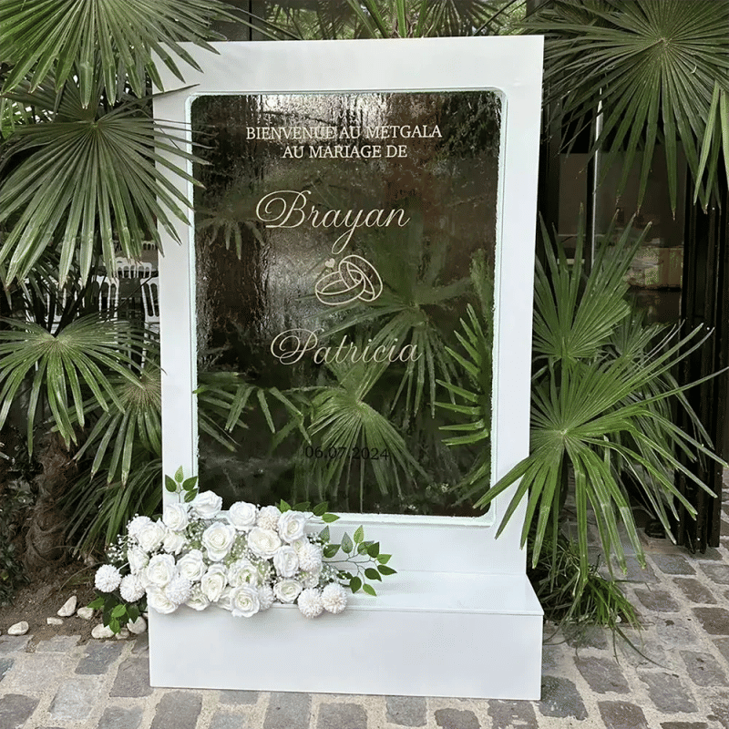 Description Picture 2 of itemTOP Welcome water fountain wedding water fall backdrop stage decorations