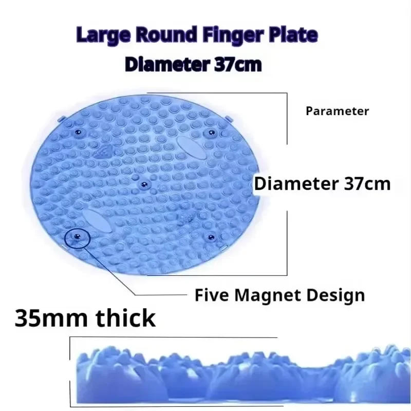 Description Picture 6 of itemNew Foot Yoga Massage Acupressure Board Mat Finger Pressure Board Foot Massage Pad Foot Step Jogging Massage Pad Fitness Pedal