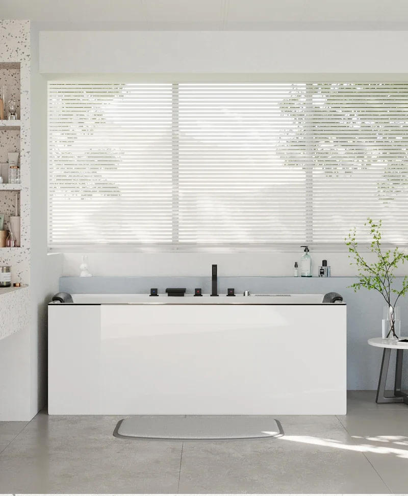 Description Picture 5 of itemAcrylic Whirlpool Outdoor Intelligent Constant Temperature Surfing Massage Bathtub Modern Household Aldult Hydromassage Bath