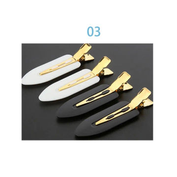 New Professional Makeup Clip Seamless No Crease Fixed hair Clip No Bend No Crease Hair Clip Salon Styling Barrettes Accessories