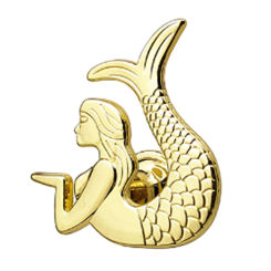 Kitchen Cabinet Knobs Mermaid Decorative Drawer Pulls Zinc Alloy Realistic Strawberry Appearance Exquisite and Delicate