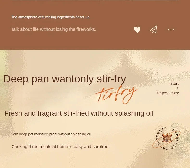 Description Picture 5 of item220V Electric Cooking Machine Non-stick Food Frying Pan Home Hot Pot Household Electric Multi Cooker Rice Cooker