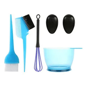 High Quality Hairdressing Dyeing Comb Set Hair Brush Sets Barber Shop Hair Dye Bowl Customize Logo Tint Bowl