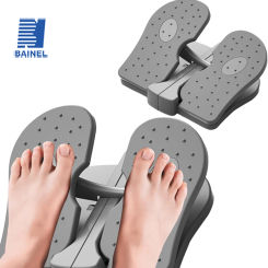 Mini Stepper Under Desk Pedal Exerciser Sitting Stepper Folding Foot Peddle Physical Therapy Relieves Varicose Veins