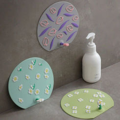 Useful Silicone Floor Drain Deodorant Anti Odor Anti-insect Floor Drain Cover Cute Water Stopper Deodorant Pad Cover Sink Mat