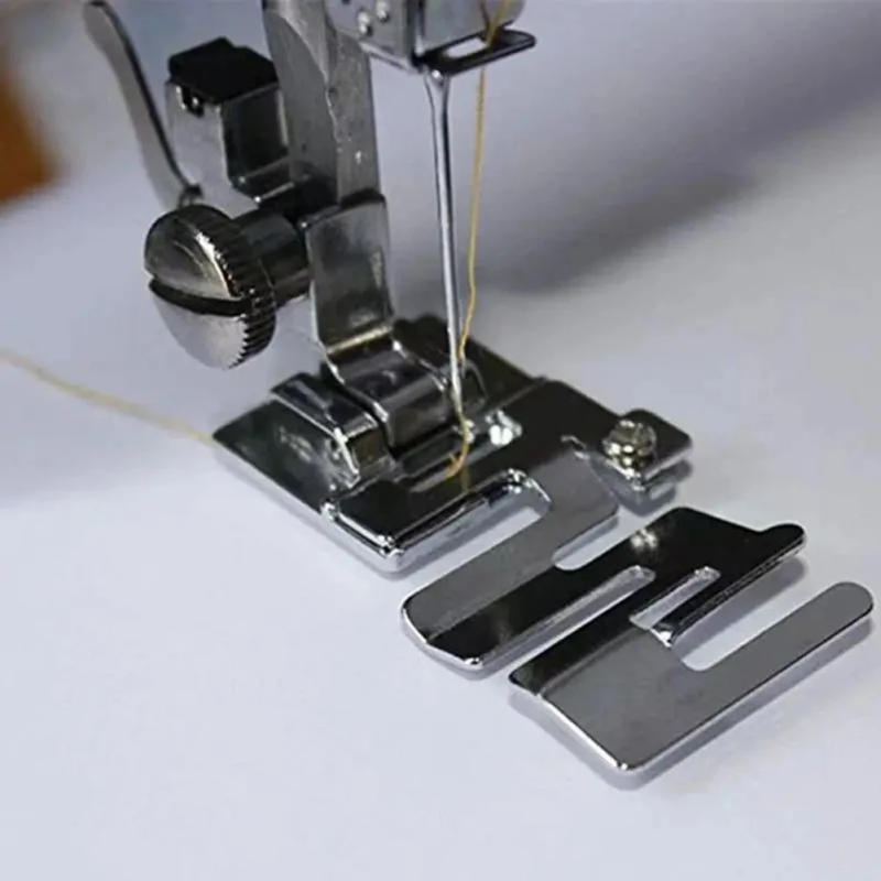 Description Picture 5 of item1Pcs 9907-6 Elastic Band Presser Foot Multifunctional Precise Sewing Machine Accessories Replacement Handicraft Sewing Fittings