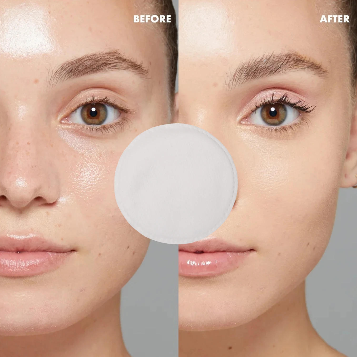 Description Picture 6 of item100/1000pcs Double-sided Cosmetic Cotton Pads Soft and Breathable Round Daily Facial Cleaning Makeup Nail Polish Remove Pads