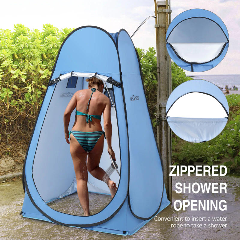 Description Picture 6 of itemPop Up Privacy Shelter Tent Portable Outdoor Camping Beach Instant Shower Toilet Changing Tent Sun Rain Shelter with Window