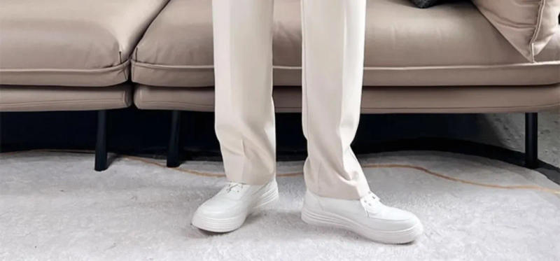 Description Picture 4 of itemSocial Tailoring Draped Men's Summer Pants Straight Male Suit Trousers Fluid Baggy Business Clothing Free Shipping Up Fashion