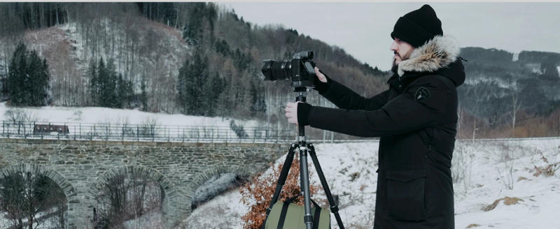 Description Picture 4 of itemK&F Concept 68''/1.7m Carbon Fiber Tripod with 12KG/26.2lbs Ball Head For Nikon Canon Sony DSLR Camera Tripod Stand X254C4+BH-30