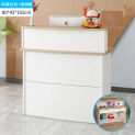 Cashier Counter Shop Small Simple Modern Commercial Bar Table Beauty Salon Reception Front Desk Clothing Store Cashier Counter