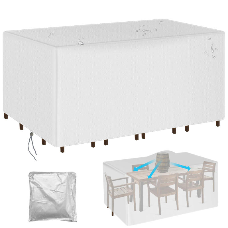 Description Picture 4 of itemPatio Garden Furniture Covers 210D Heavy duty Waterproof Cover For for Outdoor  Sofa Table Chair Anti-UV Against Rain Snow