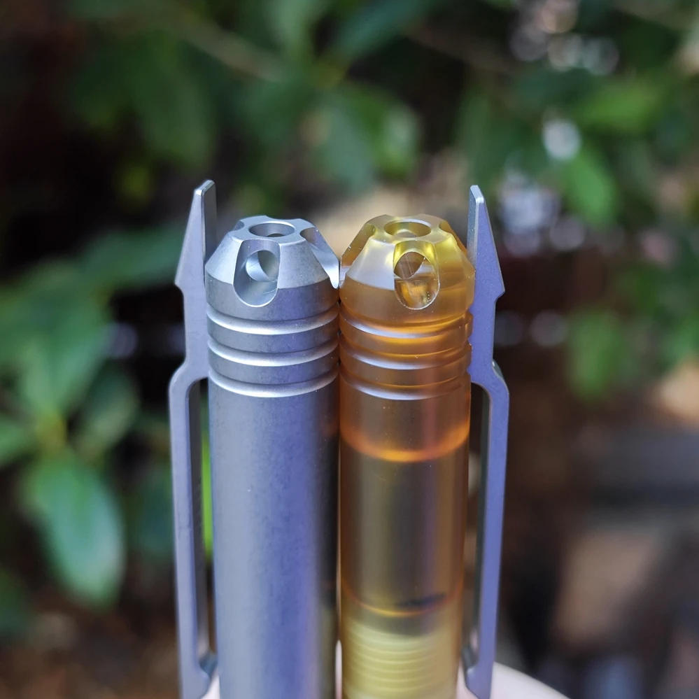 Description Picture 4 of itemEDC Ultem Imported PEI Titanium Alloy Pen With Collection Writing Multi-functional Portable Outdoor EDC Tools