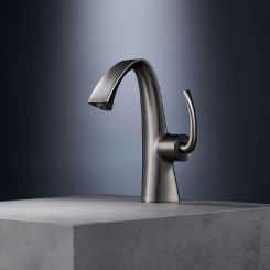 Tuqiu Gray Basin Faucet Torneiras Bathroom Sink Faucet Single Handle Hole Faucet Basin Taps Hot Cold Mixer Tap Crane