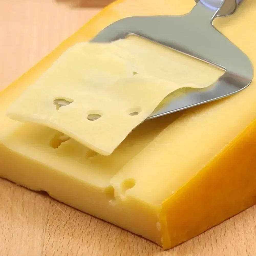 Description Picture 5 of item1pc Stainless Steel Cheese Slicer Handheld Cheese Butter Slicer Cutter Grinder Cutting Knife Cheese Tools Kitchen Accessories