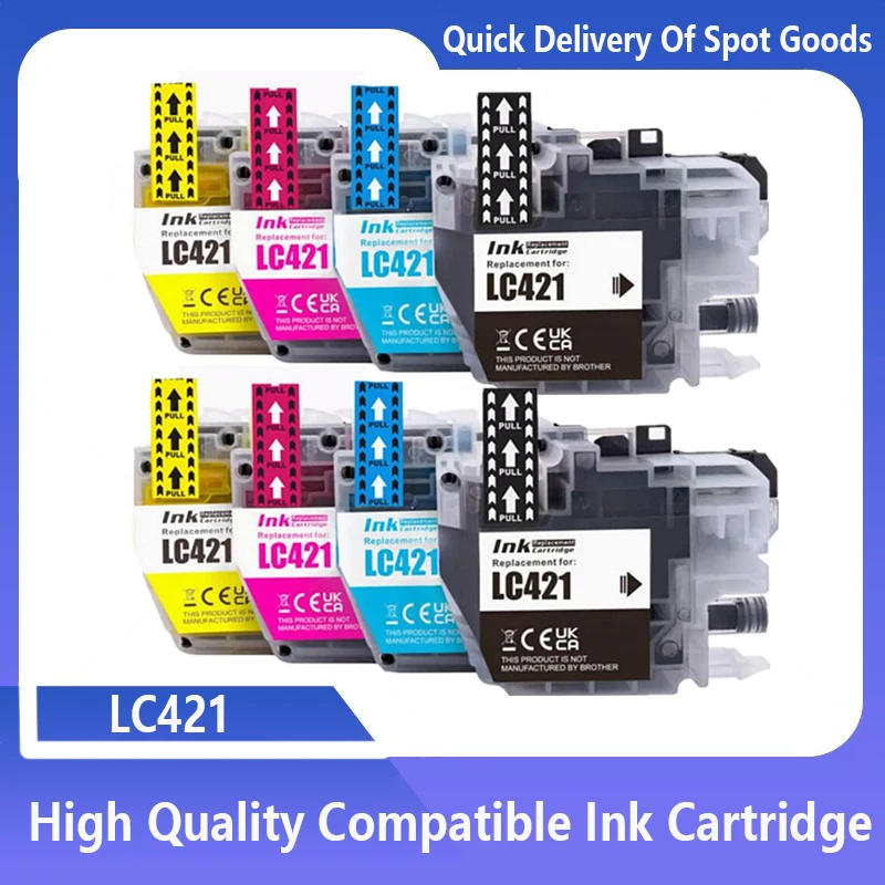Description Picture 2 of itemLC421 LC-421 421 Compatible Ink Cartridge For Brother DCP-J1050DW MFC-J1010DW DCP-J1140DW LC 421 printer