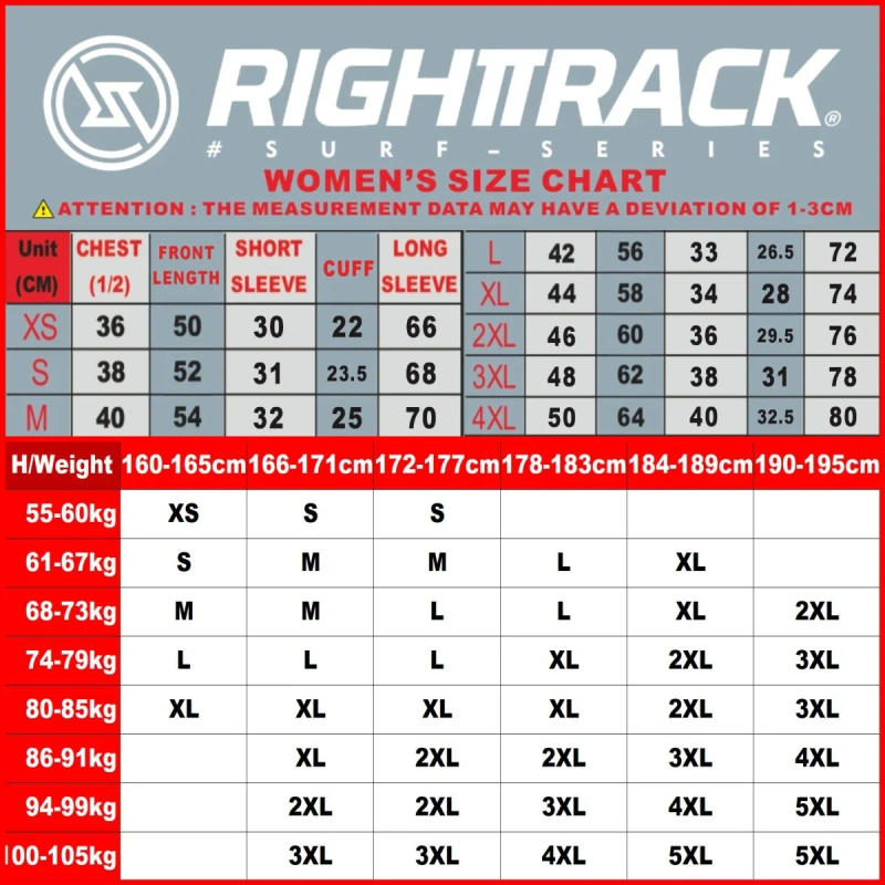 Description Picture 3 of itemHot Women‘s Short Sleeve Surfing Shirt Ladies Lycra Rashguard RIGHTTRACK For Surf Sportswear Beach Swimwear UPF50  Clothes