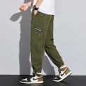 Corduroy workwear pants for men new autumn loose straight high street style casual pants for men