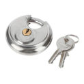 60/70/80/90MM Round Stainless Steel Heavy Duty Key Lock Security Padlock Outdoor Gym Safely Door Lock Anti-theft Tools