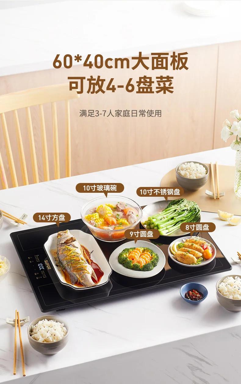 Description Picture 4 of item220V Keep Food Warm with Su Boer Electric Beverage Warmer - Hot Plate and Heat Preservation Pad