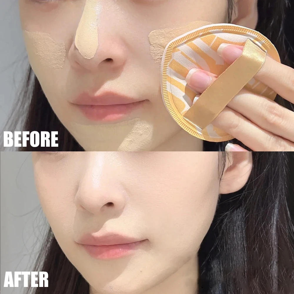 Description Picture 6 of itemXL Super Thick Cosmetics Puff Concealer Foundation Sponge Cushions Large Size Wet Dry Use Face Beauty Makeup Puffs Tools