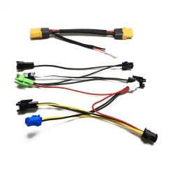 New Electric Bicycle Light Set Cable Connection Line Power Cable Durable Power Supply To Headlight Cable Ebike Accessories