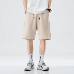 Summer New Shorts for Men's Loose Versatile Korean Casual Elastic Waist Pants