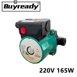 220V 165W Circulating Pump Household Silent Geothermal Pipeline Booster Hot Water Pump For Underfloor Heating Cycle Shower